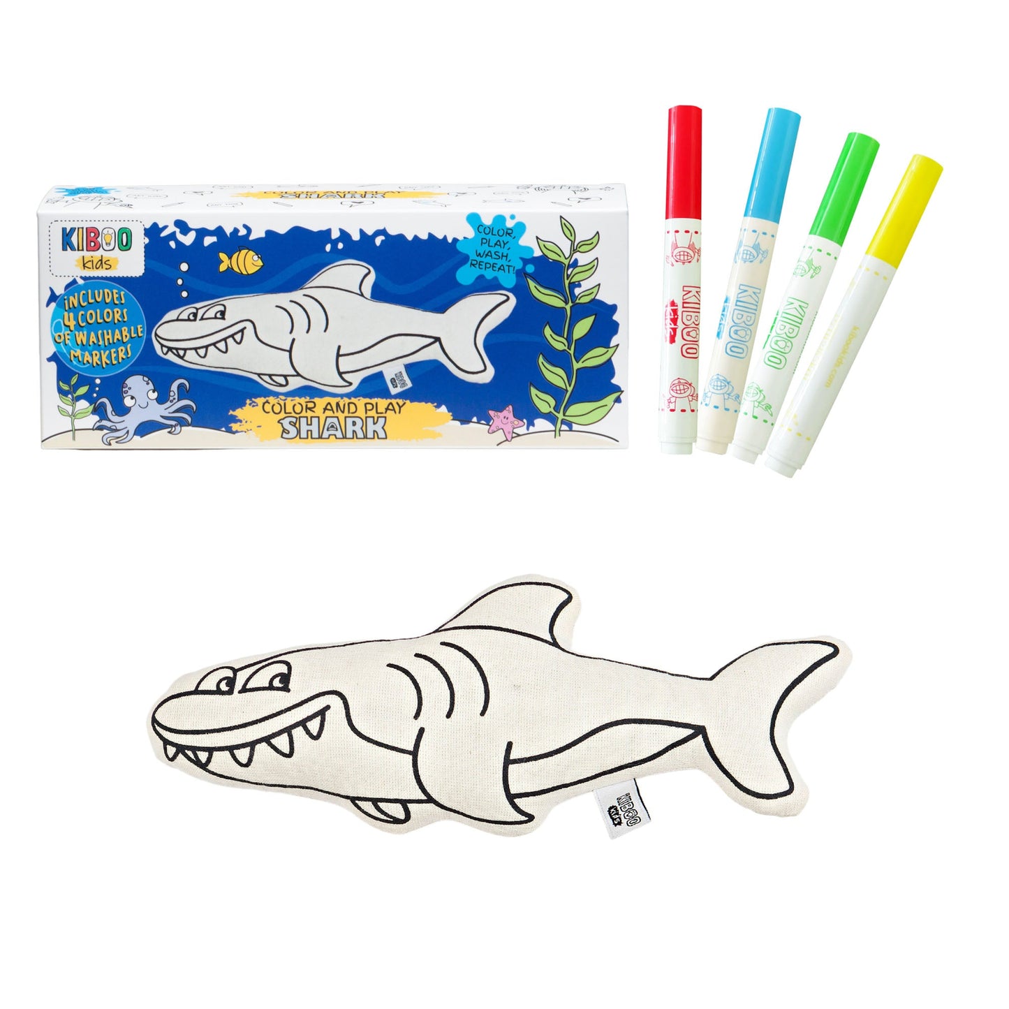 Kiboo Kids - Shark Coloring Set