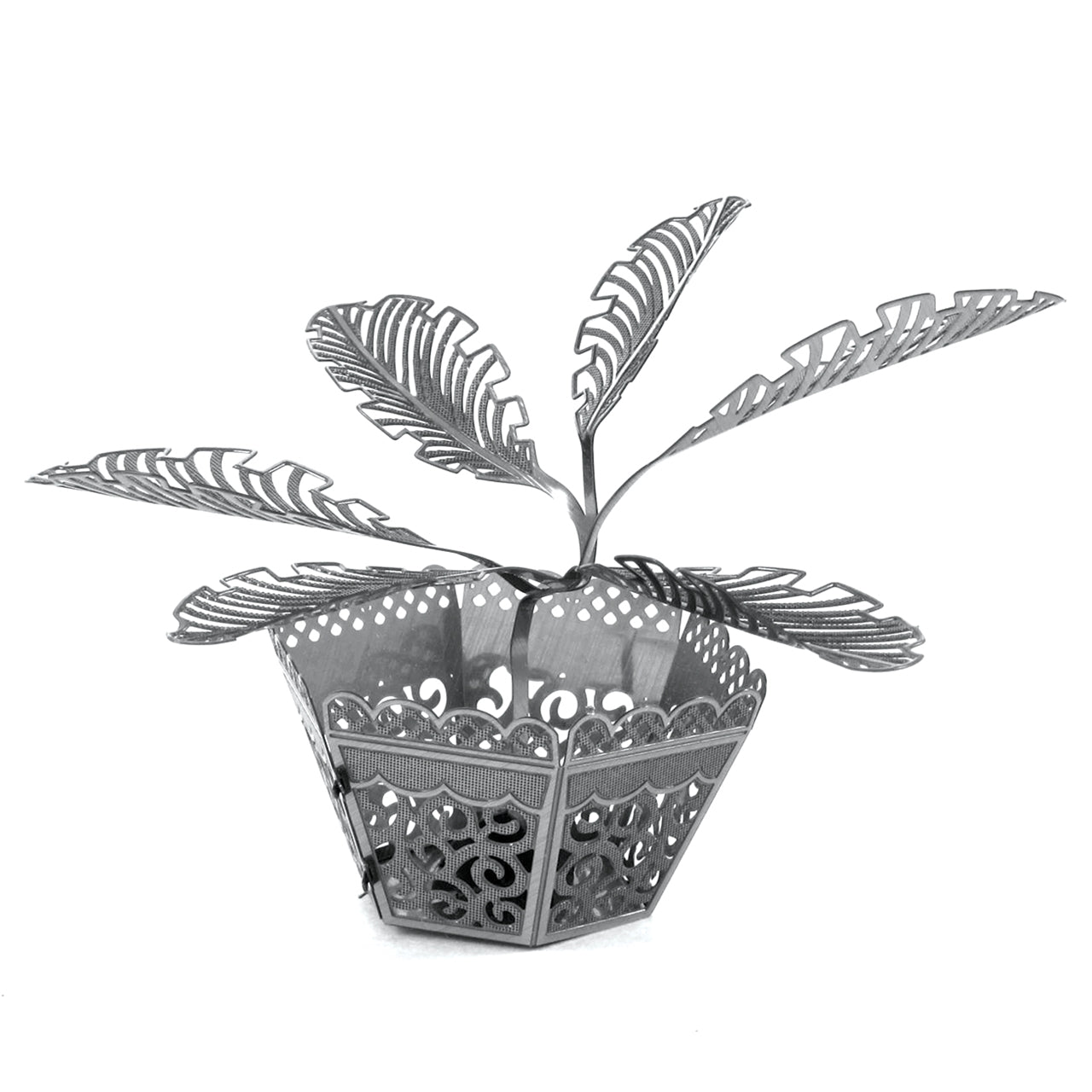Sago Palm Tree 3D Steel Model Kit Metal Earth