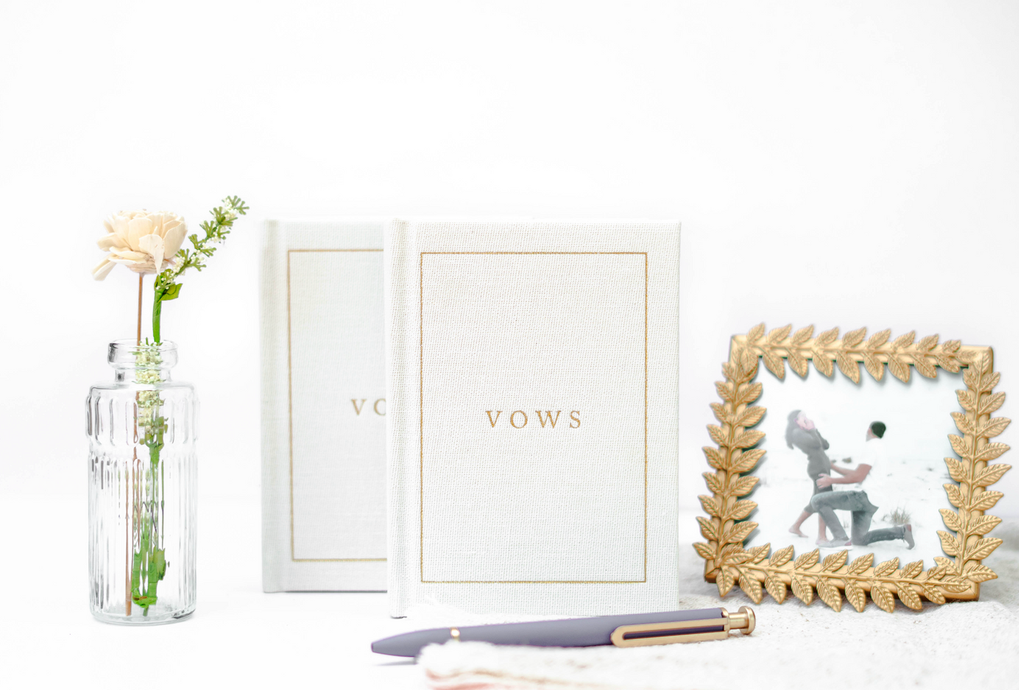 Vow Books Two Books: Both Ivory Journal