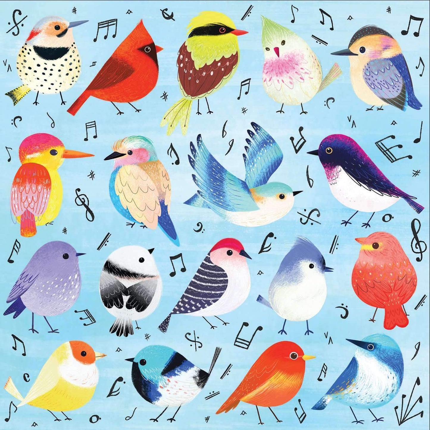 Songbirds 500 Piece Jigsaw Puzzle Mudpuppy