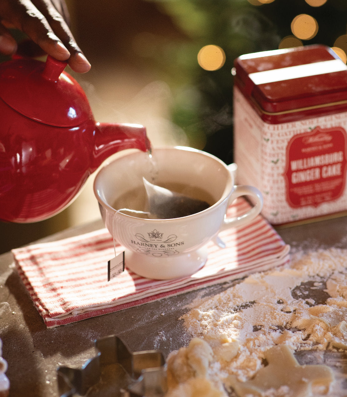 Williamsburg Ginger Cake Tin of 20 Sachets Sachets / Tin of 20 Sachets