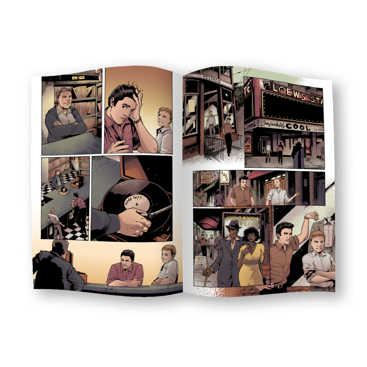 Elvis: La novela gráfica oficial FIRMADA Edición Super Deluxe