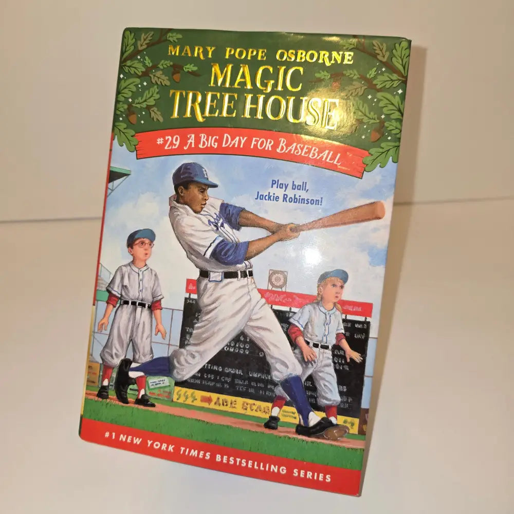 A Big Day for Baseball (Magic Tree House) by Mary Pope Osborne AG Ford - Used - Children’s Book