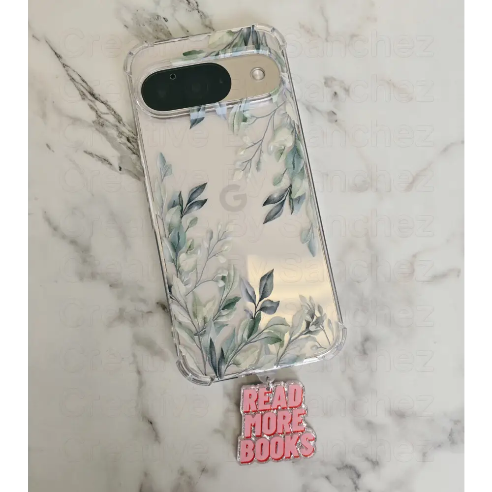 Acrylic Book–USB-C Dust Plug Charm for Kindle Phones and Tablets - Accessories