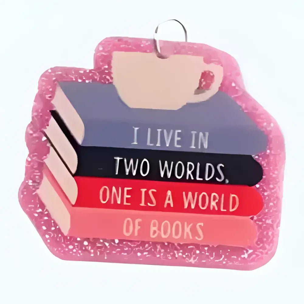 Acrylic Book–USB-C Dust Plug Charm for Kindle Phones and Tablets - Cup Stack - Accessories