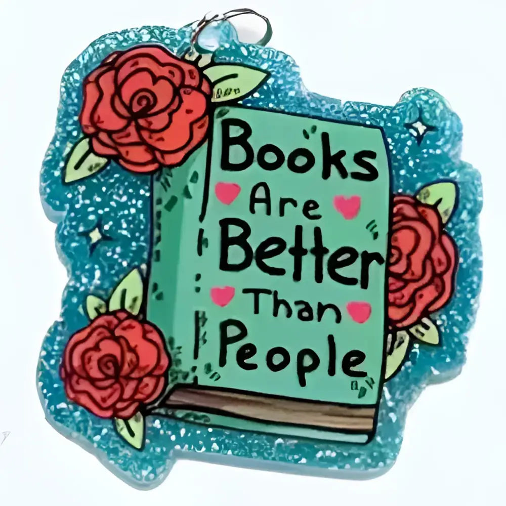 Acrylic Book–USB-C Dust Plug Charm for Kindle Phones and Tablets - Rose Book - Accessories