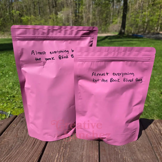 Almost Everything but the Book Large Bookish Mystery Blind Bag Bundle - Without Book - Mystery Bag