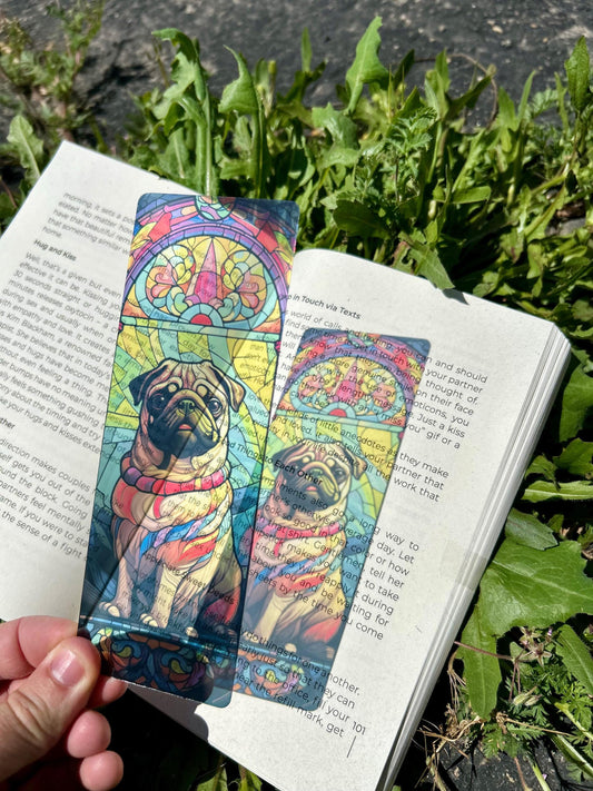 The Royal Pug Bookmark – Majestic Canine Aristocrat, Charming and Regal Design, Perfect Gift for Pug Lovers and Noble Pet Enthusiasts