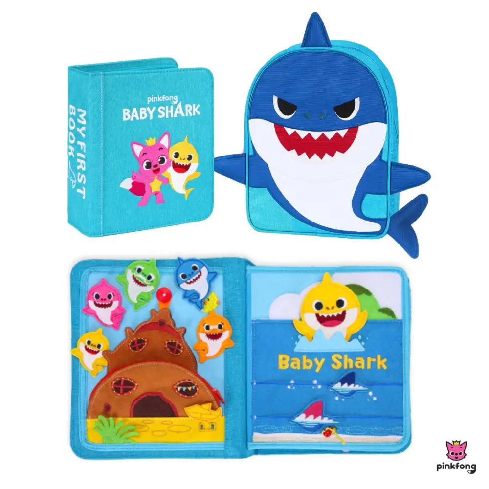 Baby Shark Busy Book Blue Baby Toys & Activity Equipment