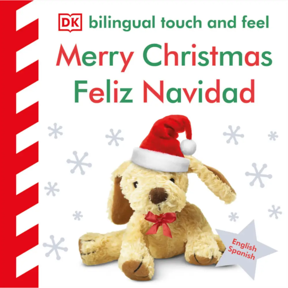 Baby Touch and Feel Merry Christmas by DK - ESP- Spanish - Children’s Book