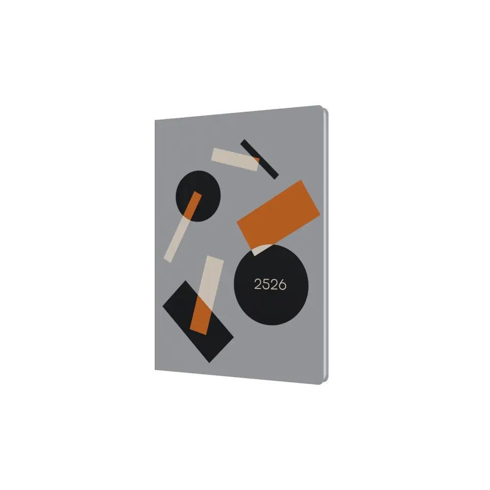 Balance -A5 Week-to-View Mid/Academic Year Diary Planner 2025-2026 - Grey - Fashion Diaries