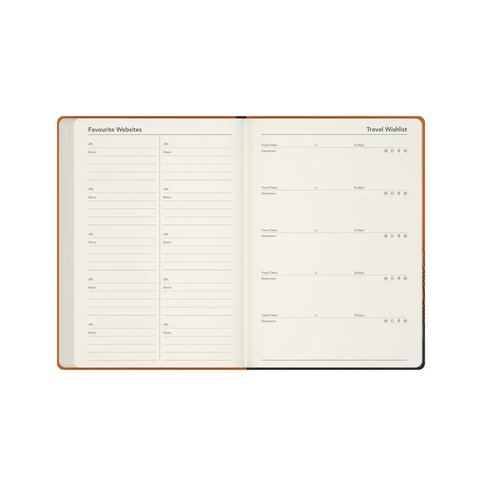 Balance -A5 Week-to-View Mid/Academic Year Diary Planner 2025-2026 - Fashion Diaries