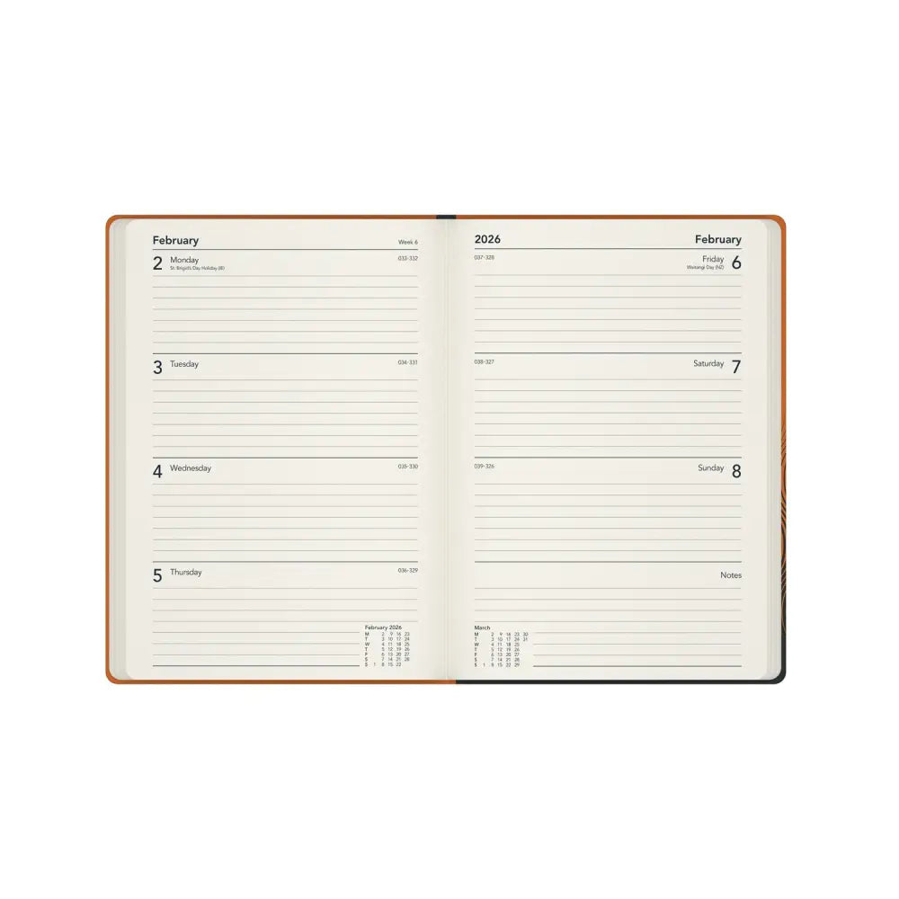 Balance -A5 Week-to-View Mid/Academic Year Diary Planner 2025-2026 - Fashion Diaries