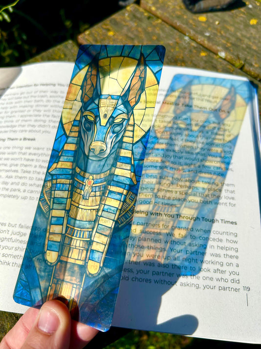 Anubis Bookmark - Egyptian God of the Underworld Design, Perfect for Book Lovers, Fantasy Fans, and History Enthusiasts, Unique Gift
