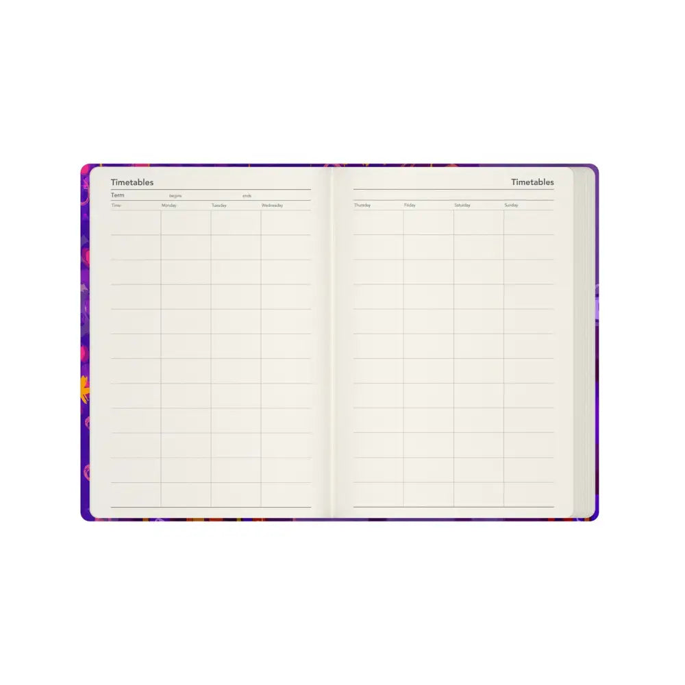 Bella Ramsay Cat A5 Week to View Mid/Academic Year Diary Planner 2025 2026 Fashion Diaries