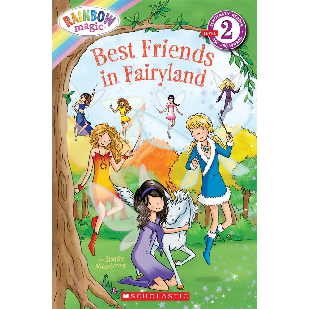 Best Friends In Fairyland (Rainbow Magic, Scholasic Reader Level 2) cover image