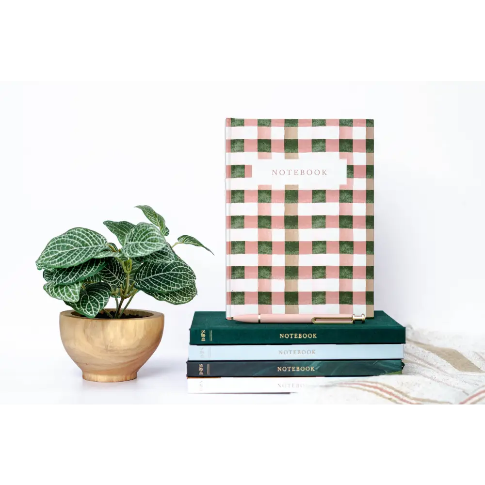 Blank Lined Journal Checkers blank journal