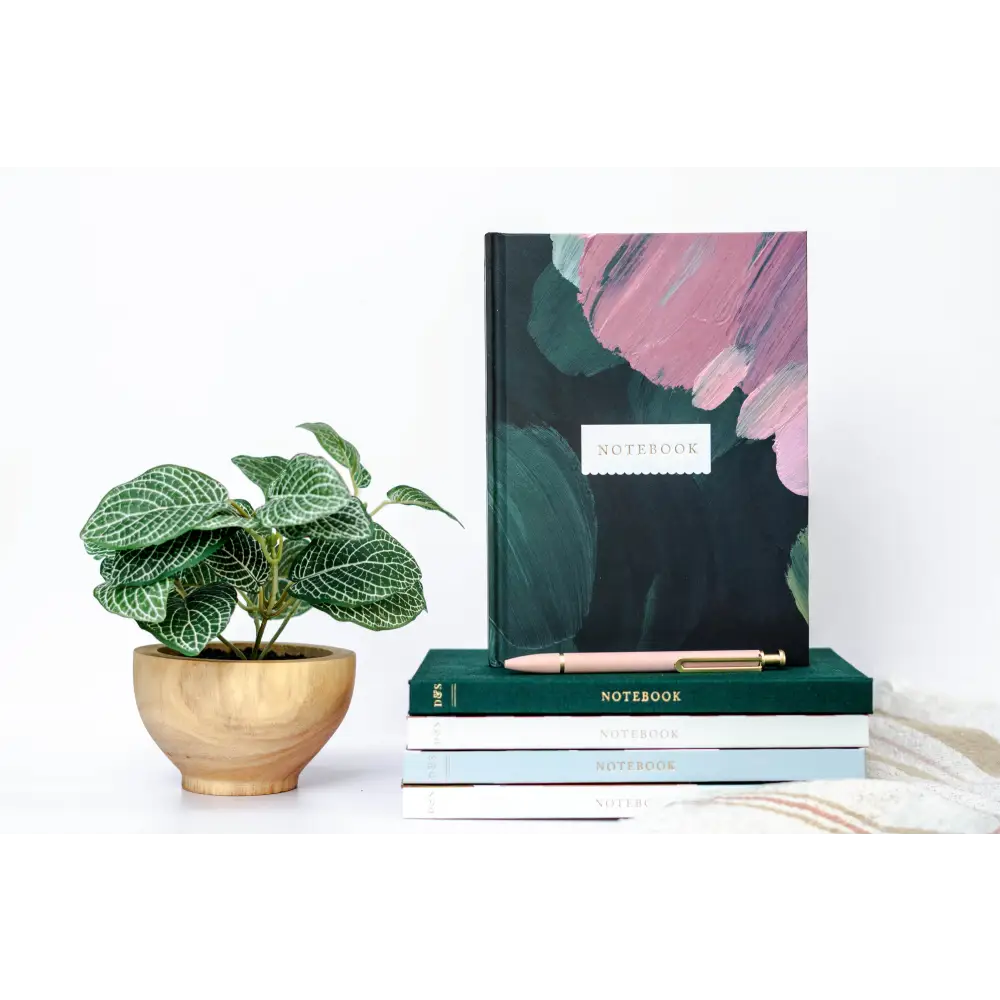 Blank Lined Journal June Watercolors blank journal