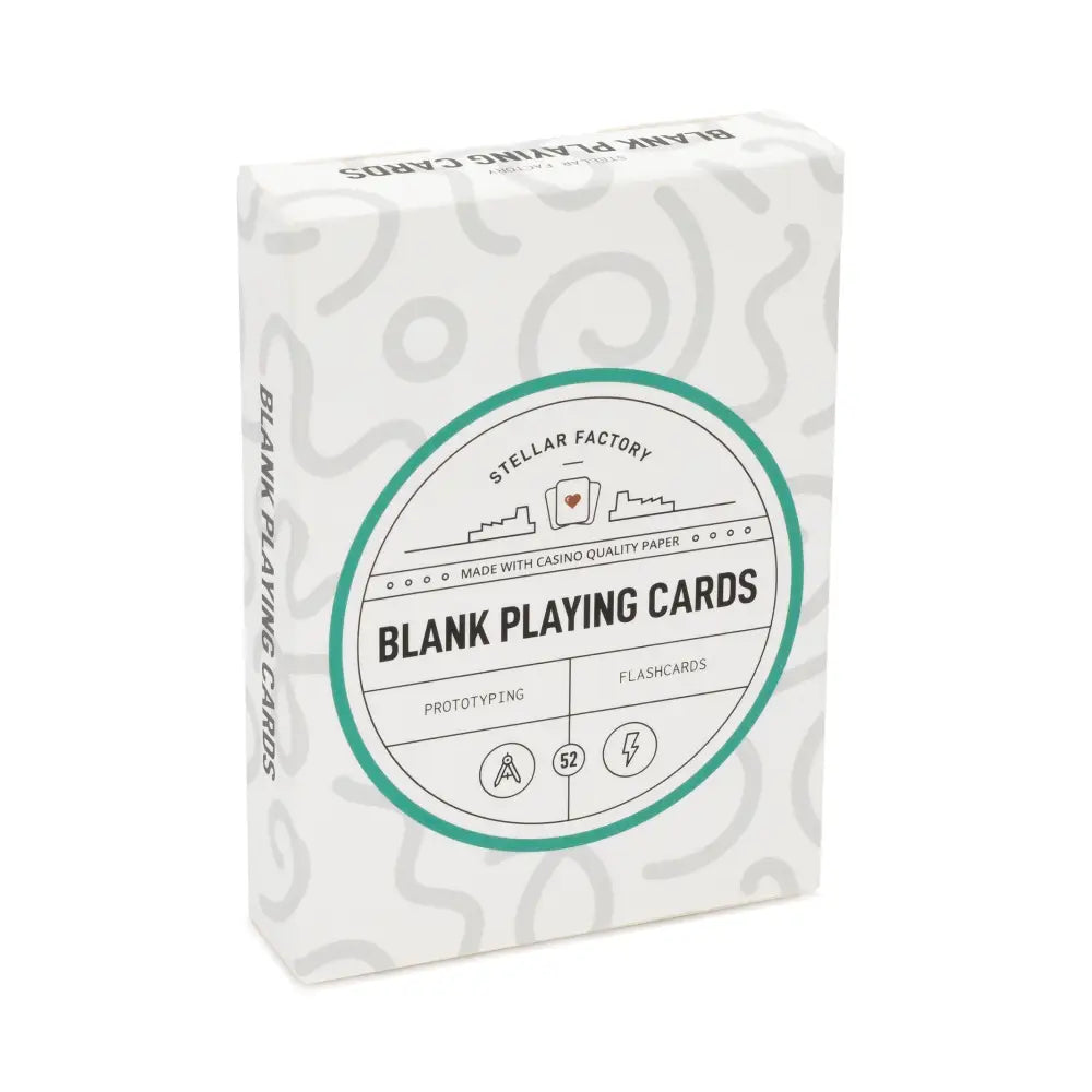 Blank Playing Cards Misc.