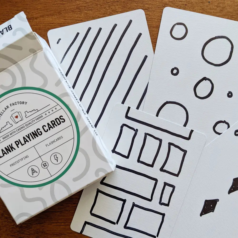 Blank Playing Cards Misc.