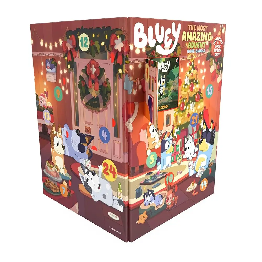 Bluey: The Most Amazing Advent Calendar Book Bundle cover image