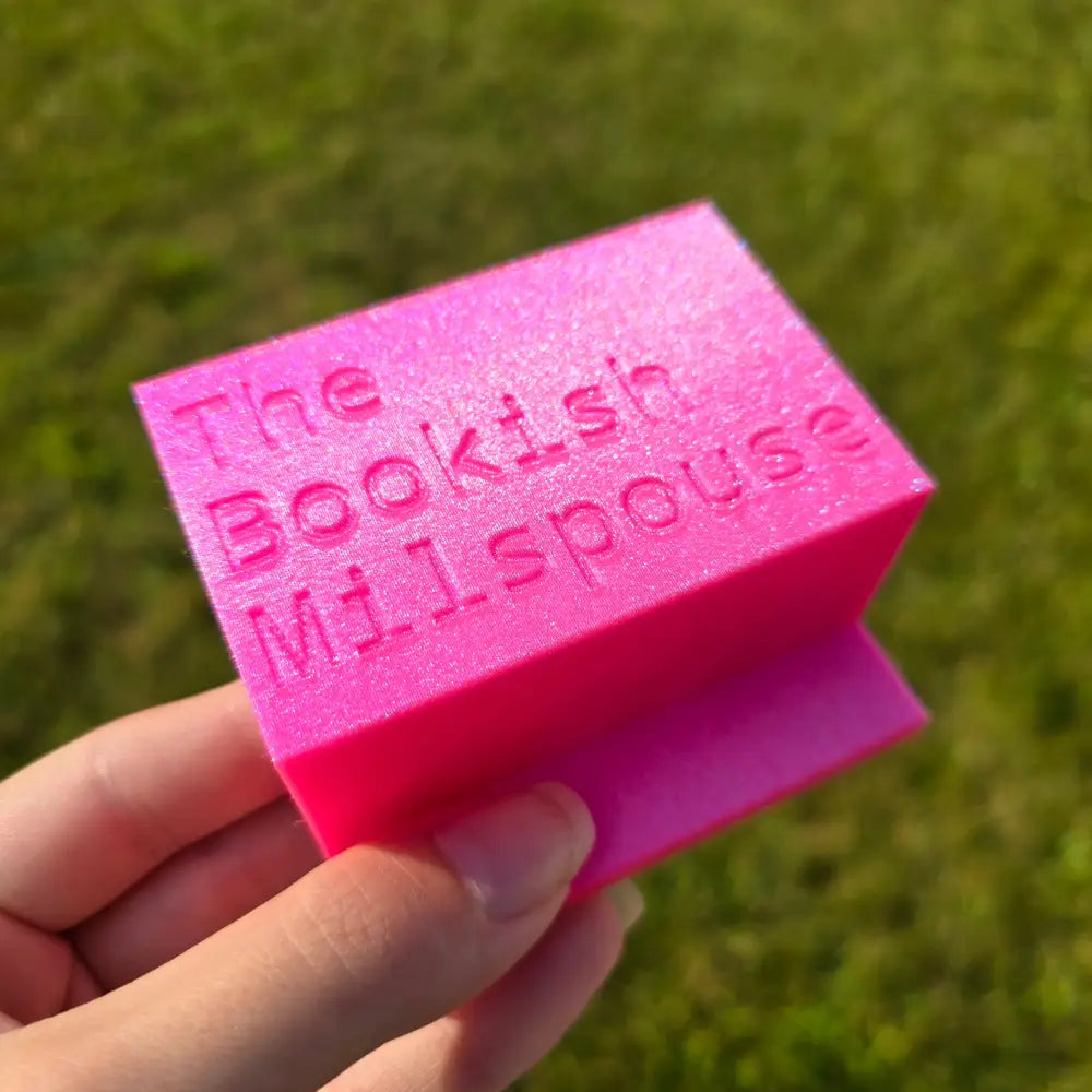 Book Aligner Pro 4-in-1 Bookshelf Tool (The Bookish Milspouse and Regular Versions) - The Bookish Milspouse / Elixir