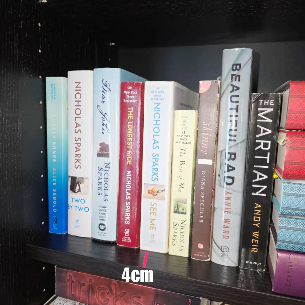 Book Aligner Pro 4-in-1 Bookshelf Tool (The Bookish Milspouse and Regular Versions) - book accessory