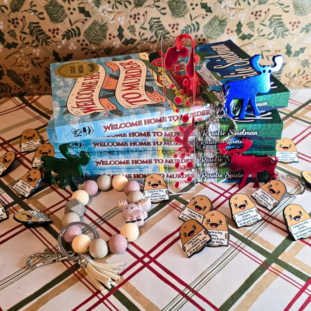 Book Box–Welcome Home to Murder by Rosalie Spielman - Book Box