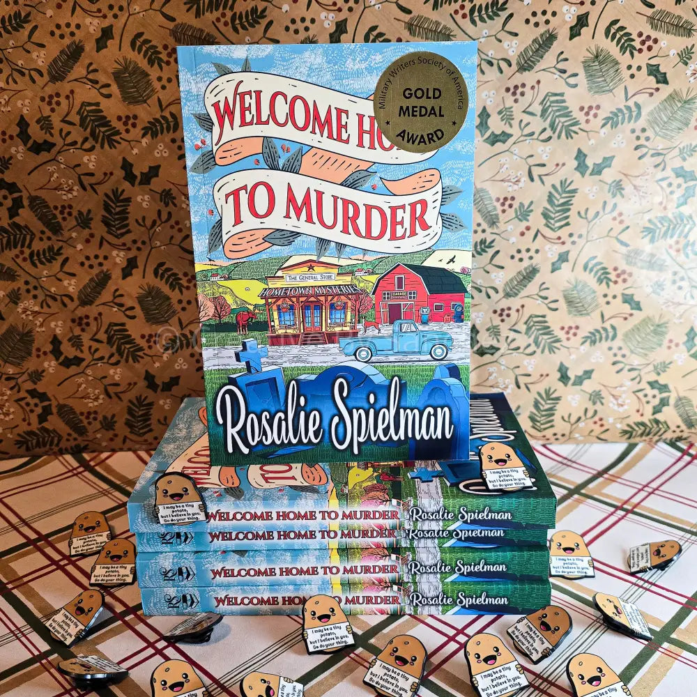 Book Box–Welcome Home to Murder by Rosalie Spielman - Book Box