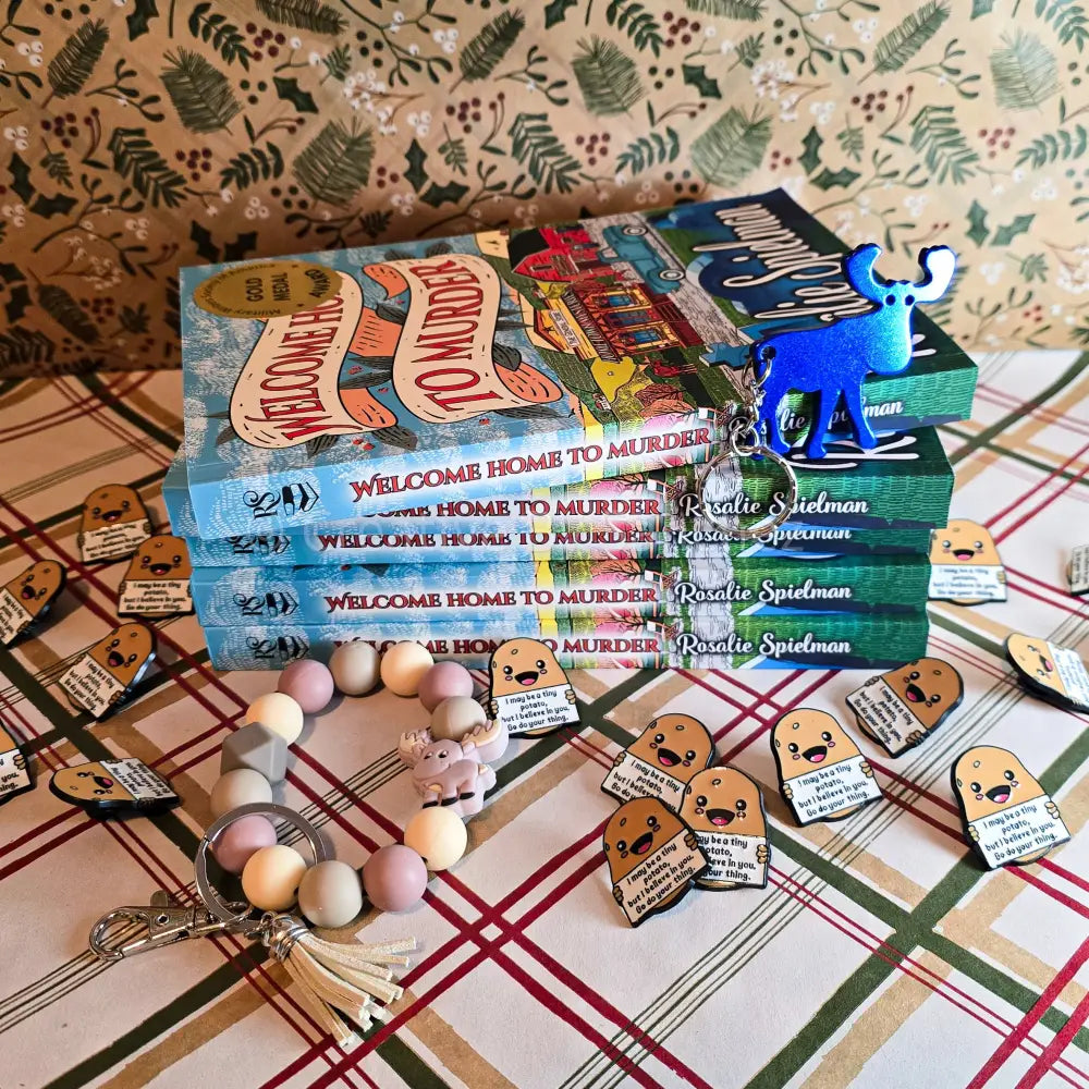 Book Box–Welcome Home to Murder by Rosalie Spielman - Book Box