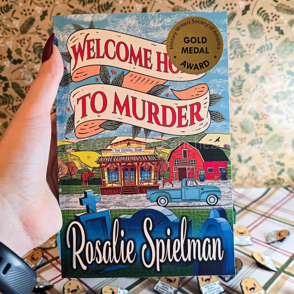 Book Box–Welcome Home to Murder by Rosalie Spielman - Book Box