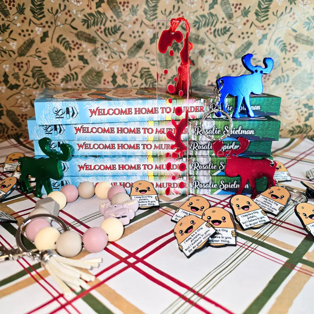 Book Box–Welcome Home to Murder by Rosalie Spielman - Book Box