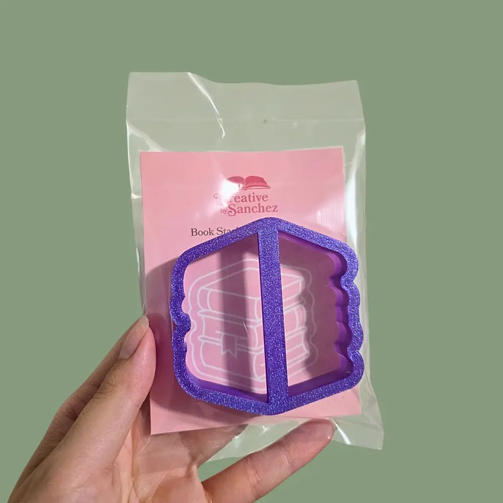 Book Stack Cookie Cutter - Cookie Cutter