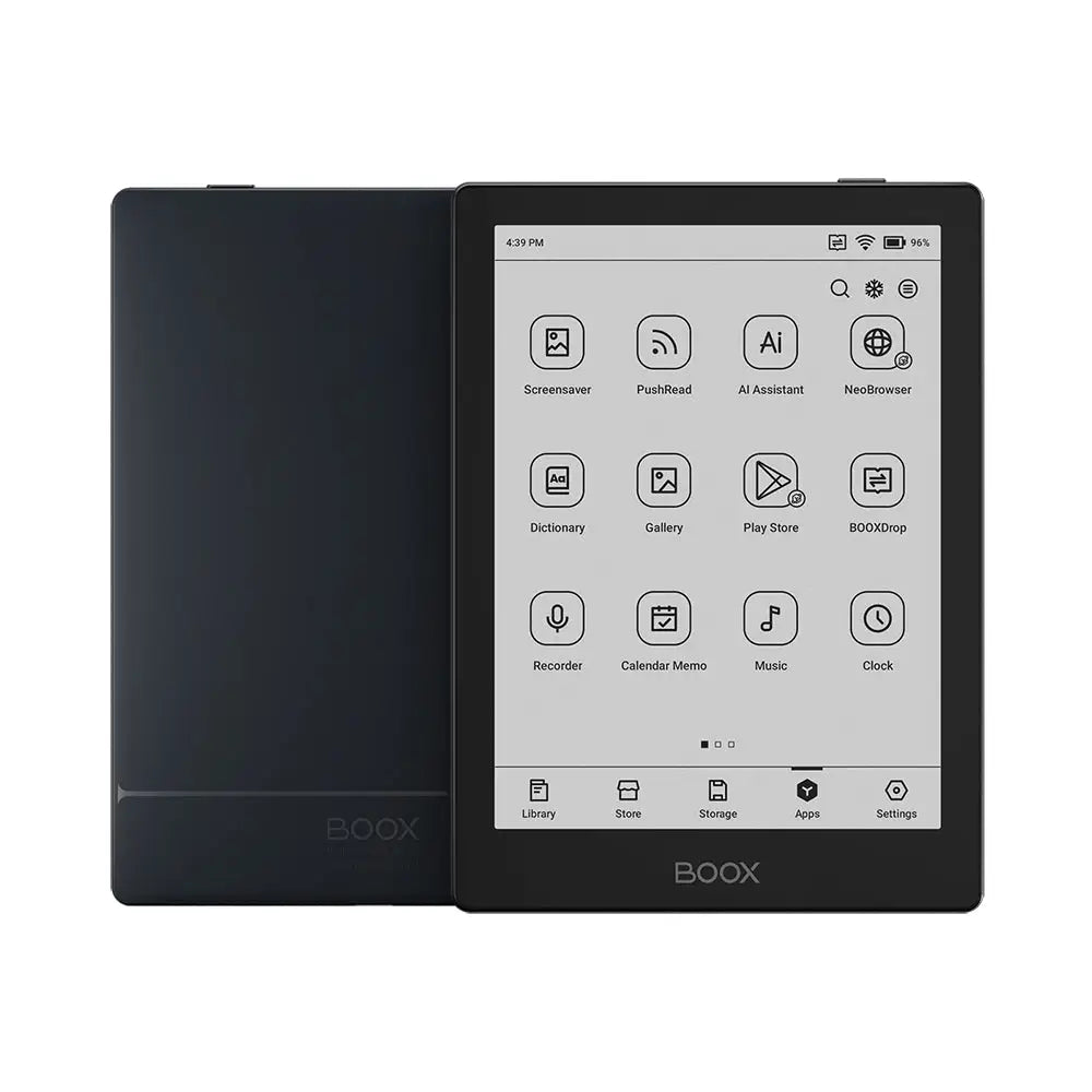 BOOX GO 6 E-Ink Tablet eReader - Black - Boox Tablet