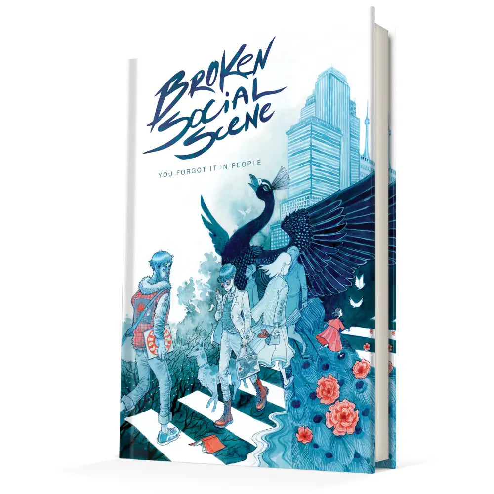 Broken Social Scene: You Forgot It in People The Graphic Novel SIGNED Super Deluxe Edition Book Edition
