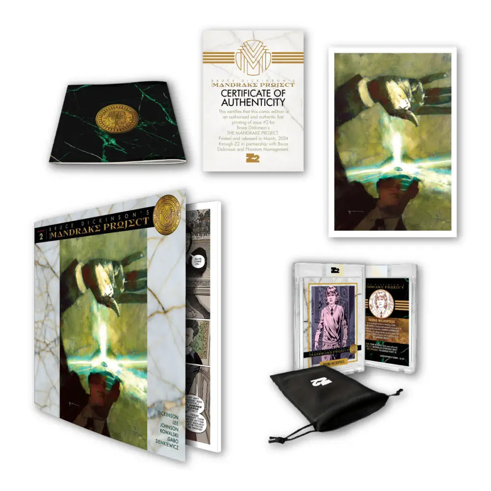 Bruce Dickinson’s THE MANDRAKE PROJECT: Issue 2 - SIGNED Edition - 666 Available