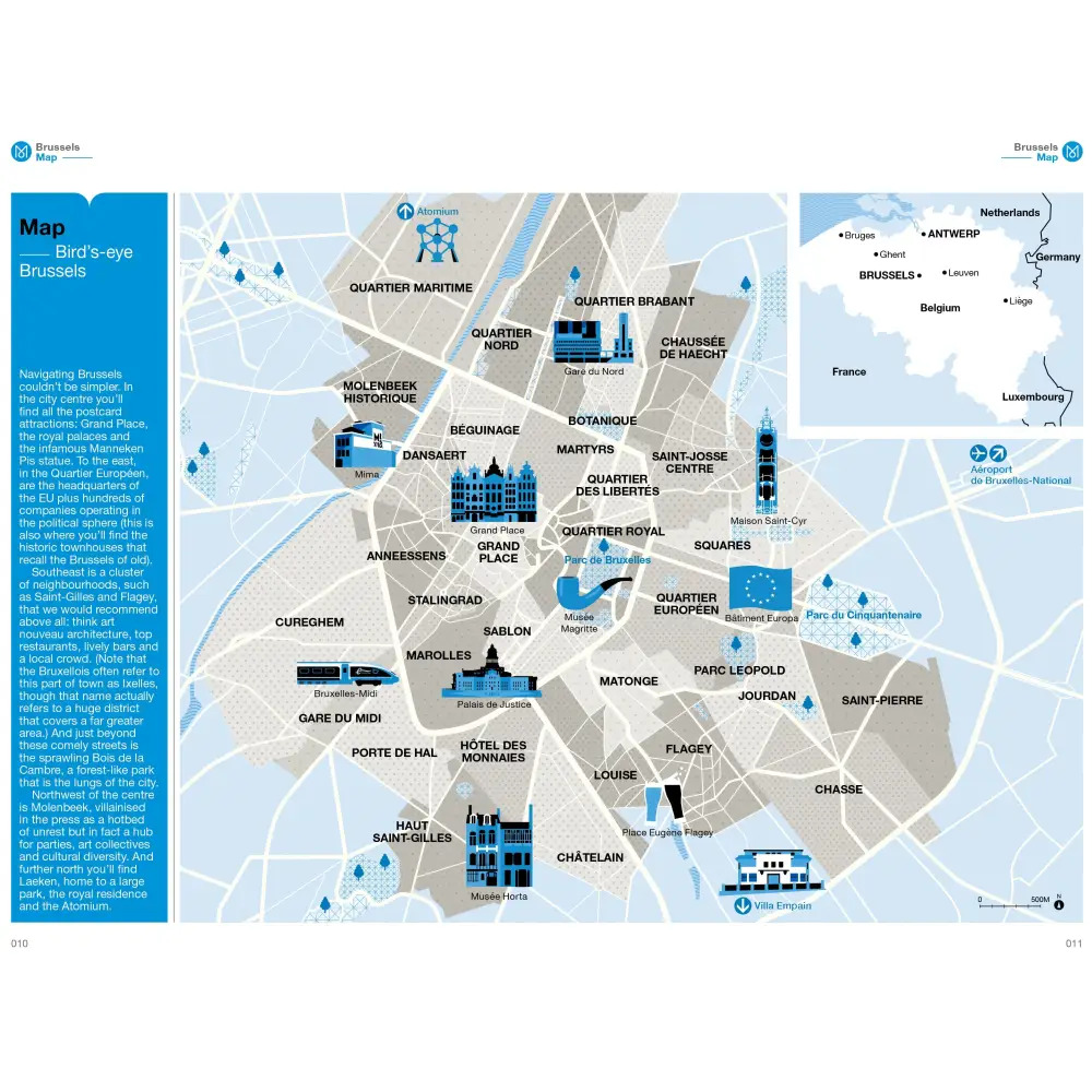 Brussels + Antwerp: The Monocle Travel Guide Series Book