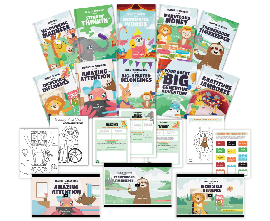 #1 Christian Children’s Book Collection: Build Character and Kindness