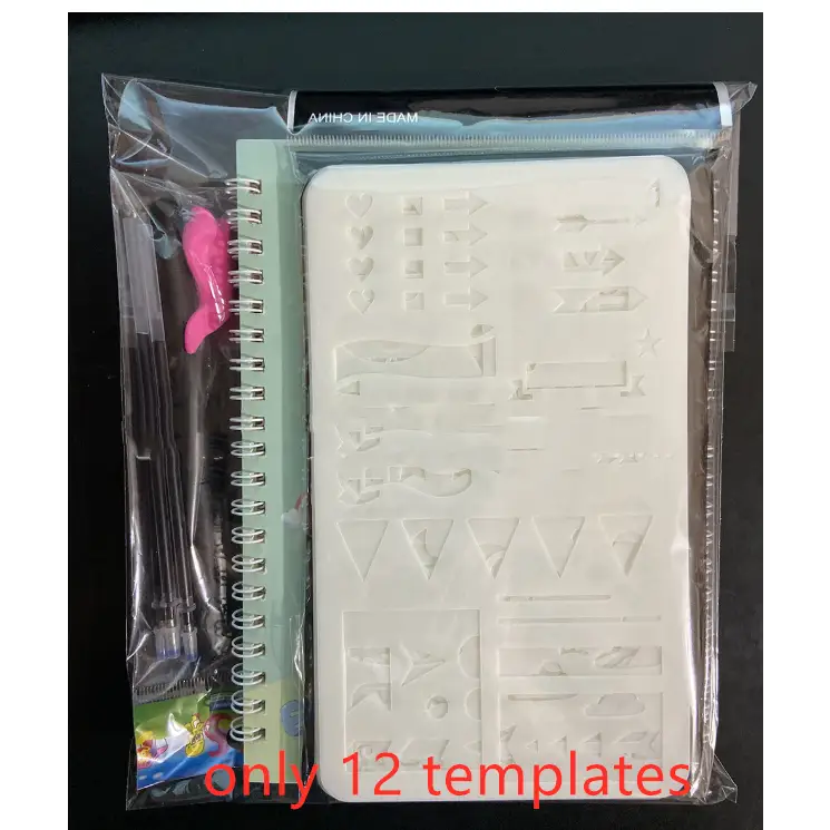 Calligraphy Stickers 12 templates Calligraphy Stickers