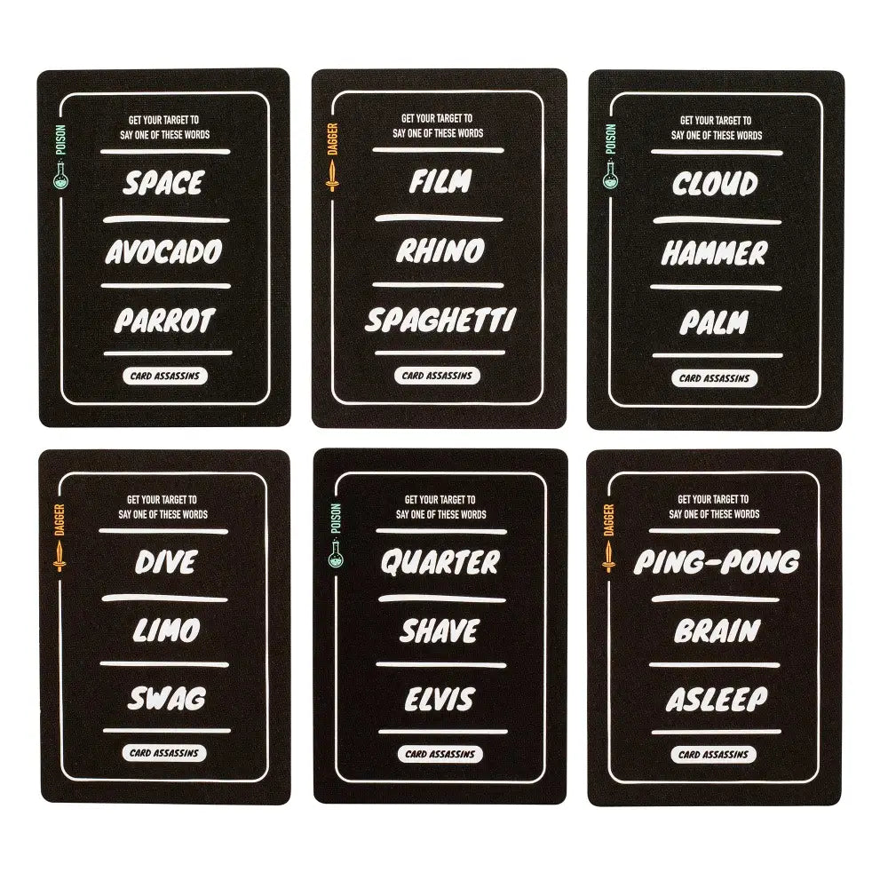 Card Assassins Games