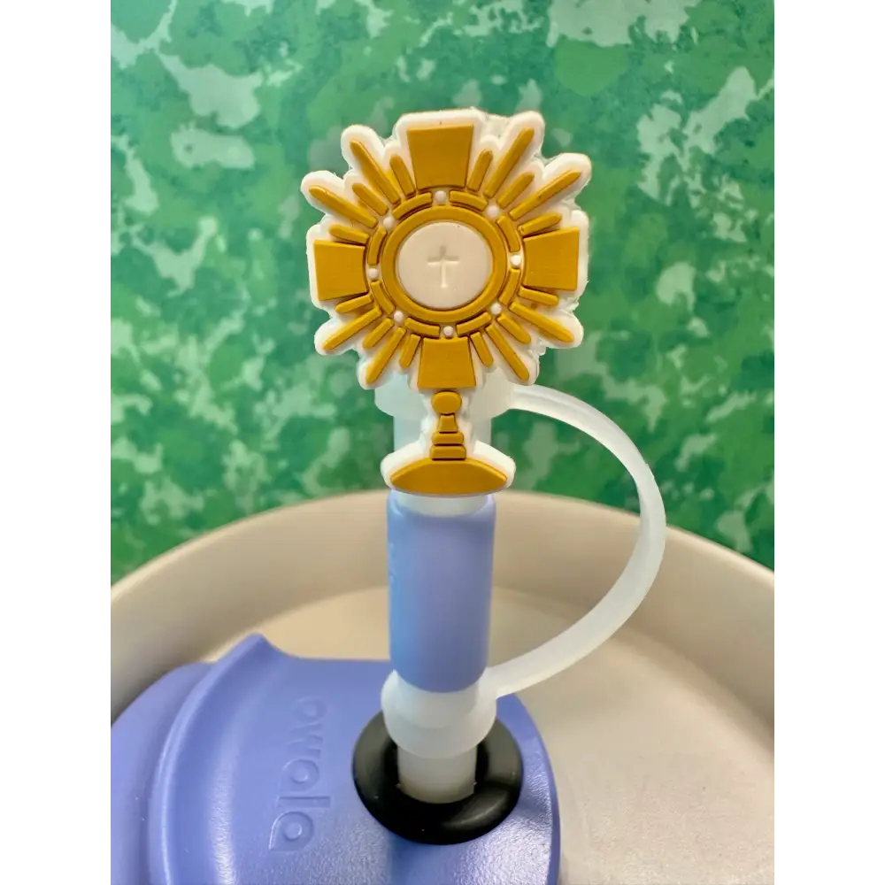 Catholic Straw Toppers: Adoration (a 2 pack!)