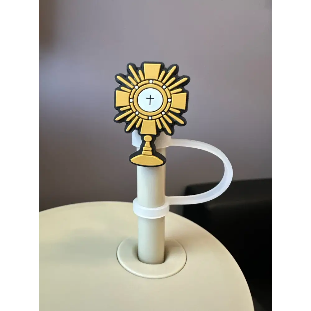 Catholic Straw Toppers: Adoration (a 2 pack!)