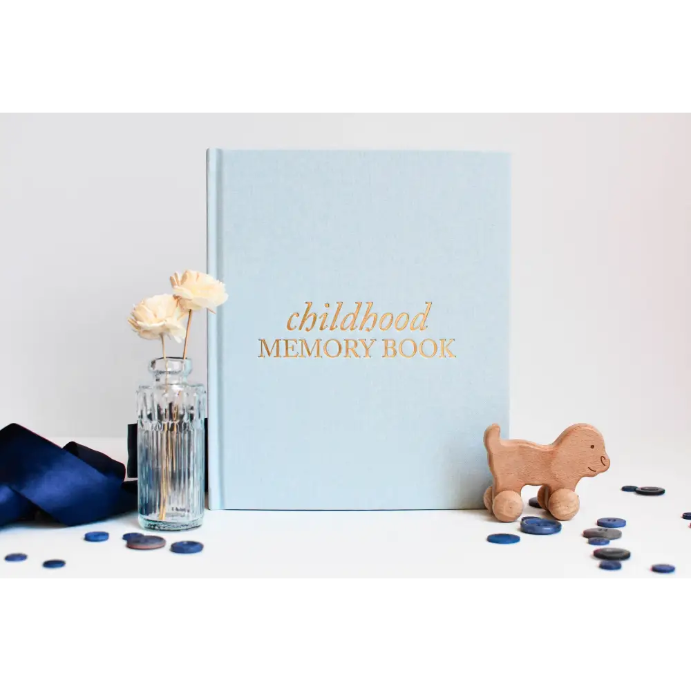 Childhood Memory Book Sky Blue
