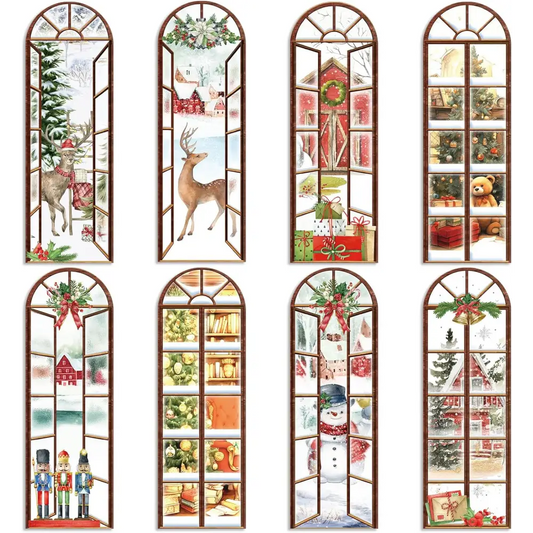 Christmas-Themed Bookmark – Single Bookmark - Bookmark