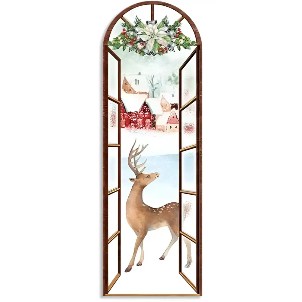 Christmas-Themed Bookmark – Single Bookmark - Deer - Bookmark