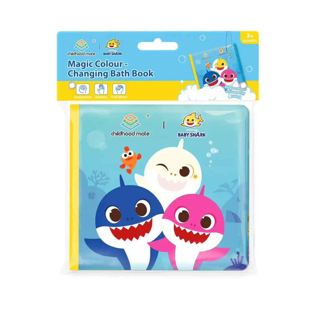 Color Changing Bath Book Baby Shark