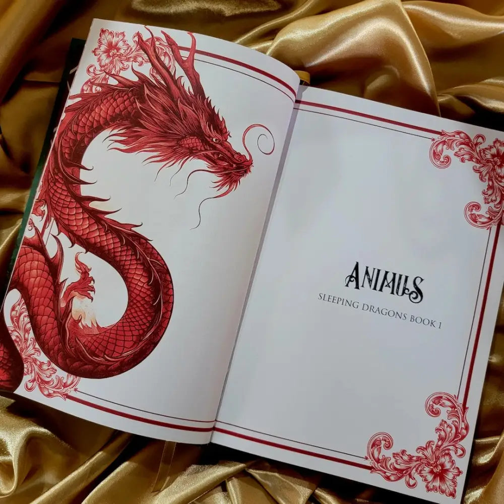 Courting Dragons Duet: 10th Anniversary Deluxe Signed Editions Signed Hardcover