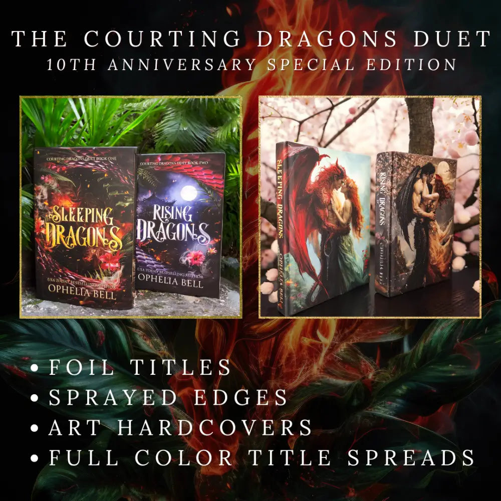 Courting Dragons Duet: 10th Anniversary Deluxe Signed Editions Signed Hardcover