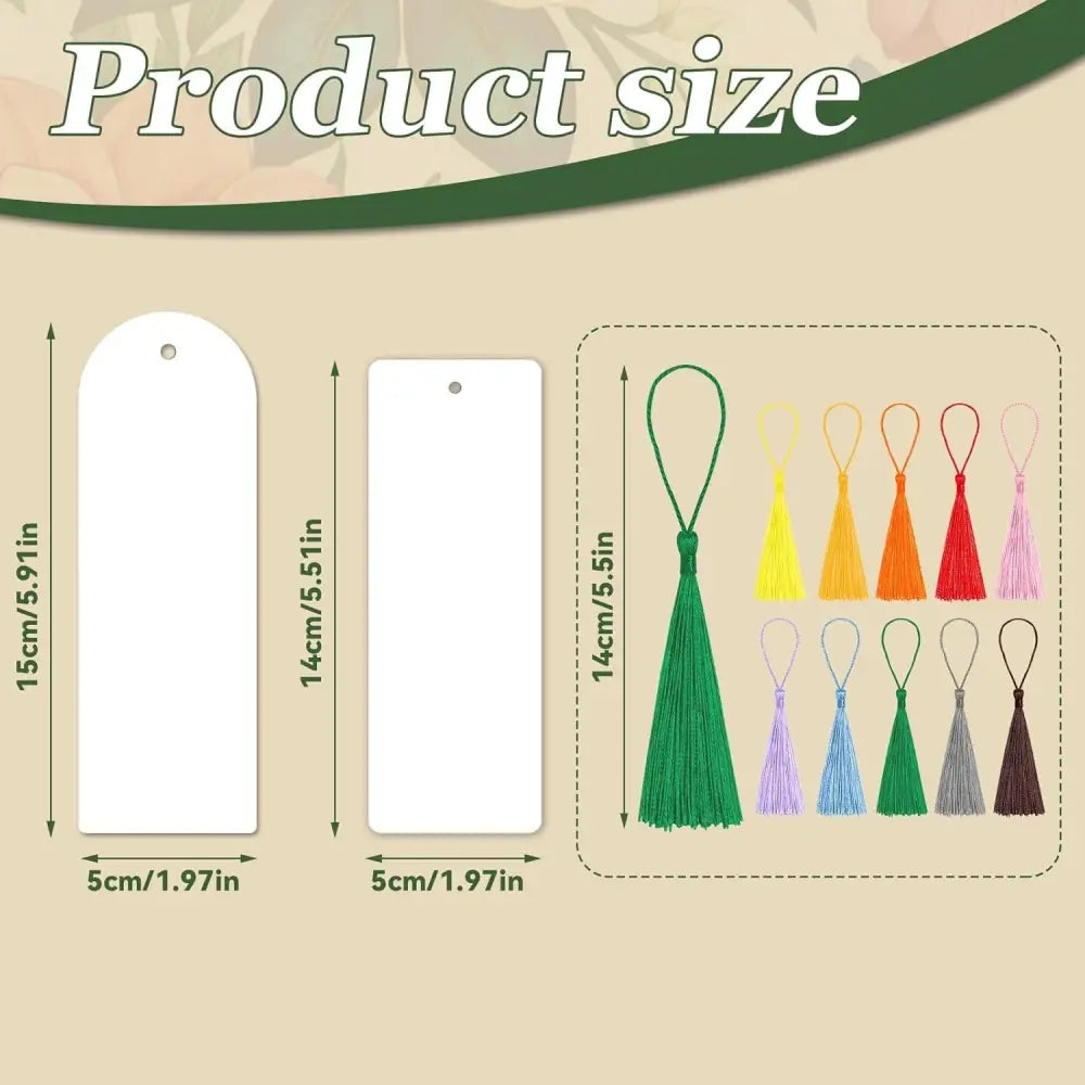 Create Your Own Bookmark Kit - Paper / Pink - Bookmark