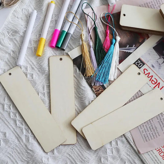 Create Your Own Bookmark Kit - Wood / Pink - Bookmark